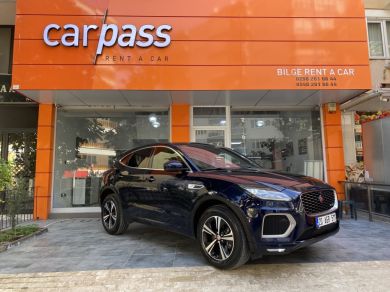 Denizli Havalimanı Jaguar E pace Kiralama